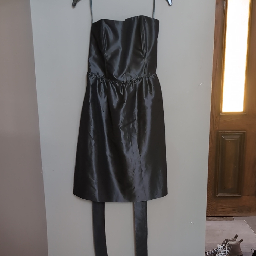 Jacob Black Satin Dress